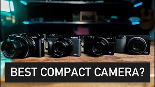 Best camera for your pocket Ricoh GR III Sony RX100 VII LUMIX LX100 II Canon G5X II [upl. by Gine]