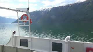 Norway Nature  Solvorn Urnes Ferry [upl. by Liddle]