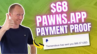 68 Pawns App Payment Proof How to Withdraw  Proof [upl. by Llirrem]