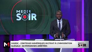 Contenus numériques incitant à limmigration illégale  60 personnes arrêtées [upl. by Ojoj]