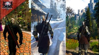 Relax Walk  Witcher 3  Toussaint to Kaer Morhen Relaxing Soundtrack amp Ambience [upl. by Oicanata]