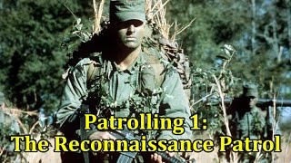 Patrolling 1 The Reconnaissance Patrol  Vintage US Army Film [upl. by Uke846]