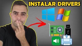 Como Instalar Drivers no Windows XP 7 8 e 10 [upl. by Sik910]