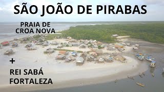 Conheça São João de Pirabas com destaque para 3 praias Fortaleza Rei Sabá e Croa Nova [upl. by Notnarb]