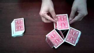 how to build a awesome and easy house of cards [upl. by Lleda]