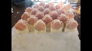 How to make Rose Geranium Soap the beautiful way [upl. by Terej468]