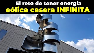 La turbina que está haciendo REALIDAD la energía eólica CASERA INFINITA [upl. by Aicnatsnoc351]