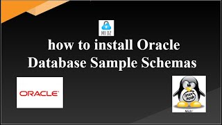 how to install Oracle Database Sample Schemas [upl. by Yltsew]