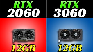 RTX 2060 12GB vs RTX 3060  How Much Performance Difference [upl. by Marney615]