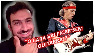 MARK KNOPFLER VAI LEILOAR AS GUITARRAS React do Lucão [upl. by Eelarak]