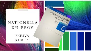 Nationella SFIprov KURS C SKRIVA [upl. by Eilyab]