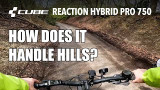 Cube Reaction Hybrid Pro 750  How Does It Handle Hills [upl. by Mraz]