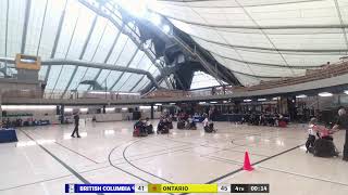 2024 Wheelchair Rugby National Championships  Ontario Thunder vs Team BC 1 [upl. by Arabele]