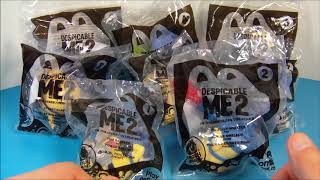 2014 McDONALDS HAPPY MEAL SET OF 8 SCOOBY DOO [upl. by Debee324]