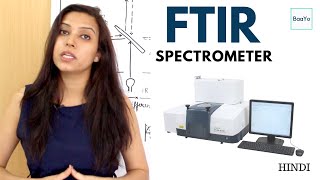 Fourier Transform Infrared Spectrometer FTIR Instrumentation  Hindi [upl. by Peers268]