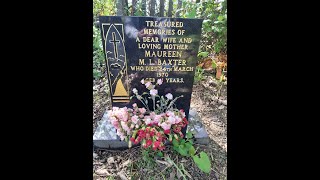 HEADSTONE REGILDING  RELETTERING  IN GOLD LEAF [upl. by Akenihs276]