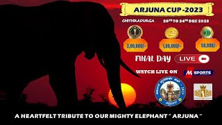 ARJUNA CUP 2023  FINAL DAY  CHITHRADURGA [upl. by Dane]