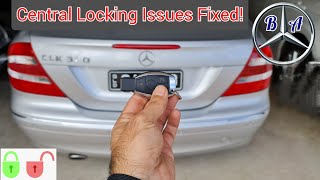 Fix Your Mercedes Benz Central Locking [upl. by Arada]