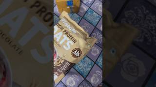 Pintola High Protein Oats Dark Chocolate Review  22GmProtein shorts oats protein fiber viral [upl. by Brebner763]