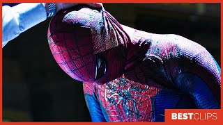 Unmasking SpiderMan Scene  The Amazing SpiderMan 2012 Movie CLIP 4K [upl. by Ferri89]