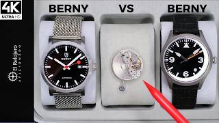 Comparativa BERNY Titanium VS BERNY Mondaine [upl. by Gaultiero]