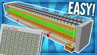 Minecraft Easy Sugarcane Farm Fully Automatic 116 [upl. by Zetneuq]