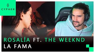 REACCIÓN a ROSALÍA  LA FAMA Official Video ft The Weeknd [upl. by Sivart]