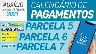 QUANDO SERÃO PAGAS AS PRÓXIMAS PARCELAS DO AUXÍLIO EMERGENCIAL  VEJA CALENDÁRIO COM TODAS AS DATAS [upl. by Anawqahs]