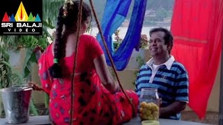 Krishna Movie Brahmanandam Raviteja Comedy  Ravi Teja Trisha  Sri Balaji Video [upl. by Nylrebmik785]