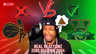 Alabama State vs Mississippi Valley  Zero Quarter  Fall 2024 REACTION [upl. by Sherrill]