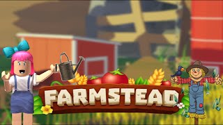 FARMSTEAD walk through Tutorial  ROBLOX [upl. by Lyford]