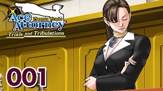 Back to the Beginning 31 START  Ace Attorney Trials and Tribulations  Episode 1 Twitch VOD [upl. by Lahcear]