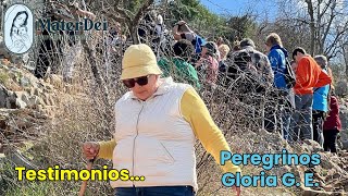 Testimonios Peregrina Gloria Gilda Estrada  Medjugorje Marzo 2024 [upl. by Panaggio]