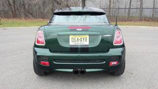 2012 Mini Cooper JCW Coupe  WINDING ROAD Quick Drive [upl. by Ayanej]