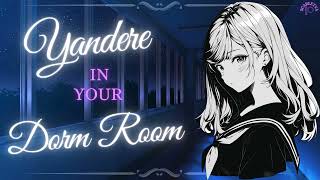 asmr Jealous Yandere CORNERS YOU in Your Dorm Room [upl. by Endys]