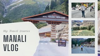 Manali TripPart5 Manali to Keylong Ride🏍️🏞️trendingtravelhimachalmountainskeylongroadtrip🔥 [upl. by Ddahc311]