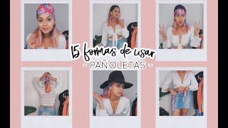 15 formas de usar PAÃ‘OLETAS 1MinConLaGalarza [upl. by Hoban]