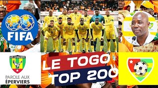 CLASSEMENT FIFA  LES EPERVIERS DU TOGO HORS DU TOP 100 CEST GRAVE [upl. by Grissom]