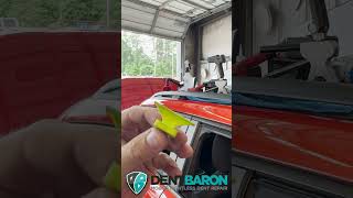 Glue Pull PDR  Paintless Dent Repair  Dent Baron Raleigh NC paintlessdentrepair automobile [upl. by Bouchard]