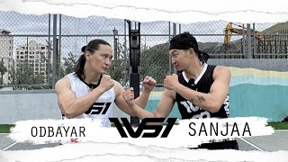 1vs1 Basketball challenge with Sanjaa Жүжигчин ЭОдбаяр episode 4 [upl. by Treiber]