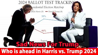 Donald Trump v Kamala Harris who’s ahead in the polls  2024 US elections Pools [upl. by Alleda]