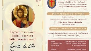 CONSACRAZIONE AL SACERDOZIO DI PAFRE MARIANO PIO [upl. by Kotta]