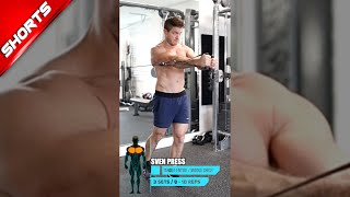 💪🏻 Top 5 Cable Chest Exercises SHORTS [upl. by Jennette]