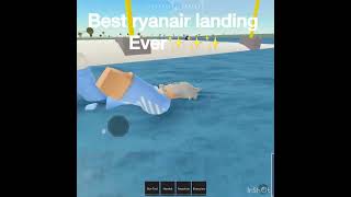 Best Ryanair landing ever✨✨✨ this is just a joke dont take seriously🤣🤣🤣 [upl. by Rocco980]