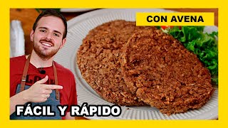 🔶Como hacer HAMBURGUESAS de LENTEJAS y nuez  SÍN harina de trigo y SÍN huevo [upl. by Nettie]