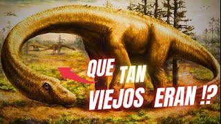 NO lo CREERAS  ESTA es La EDAD a la que LLEGABAN REALMENTE Los DINOSAURIOS [upl. by Otreblon]