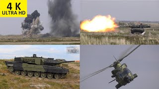 Hærens Åben Hede – Offene Heide 2022 Der komplette Film Scharfschießen Kampfpanzer Artillerie MBT [upl. by Divadnahtanoj]