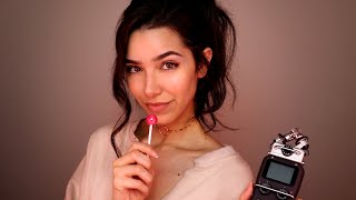 ASMR Intense Mouth Sounds and Lollipop [upl. by Skillern]