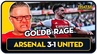 GOLDBRIDGE Best Bits  Arsenal 31 Man United [upl. by Sieber]