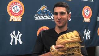 A Look at Baseballs only Ambidextrous Pitcher amp His Glove Pat Venditte [upl. by Iyre]